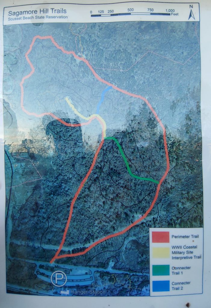 Sagamore Hill Trail Map